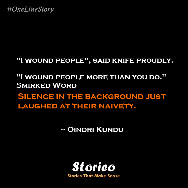 I WOUND PEOPLE STORY STORIEO
